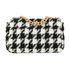 Houndstooth Tweed 19 Bag, back view